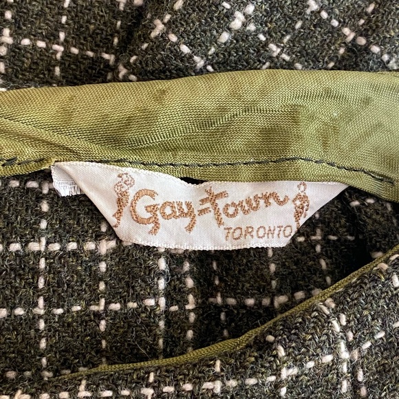 Vintage 1970’s “Gay Town Toronto” brand wool skort. - Picture 4 of 8